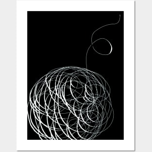 Skein of yarn Posters and Art